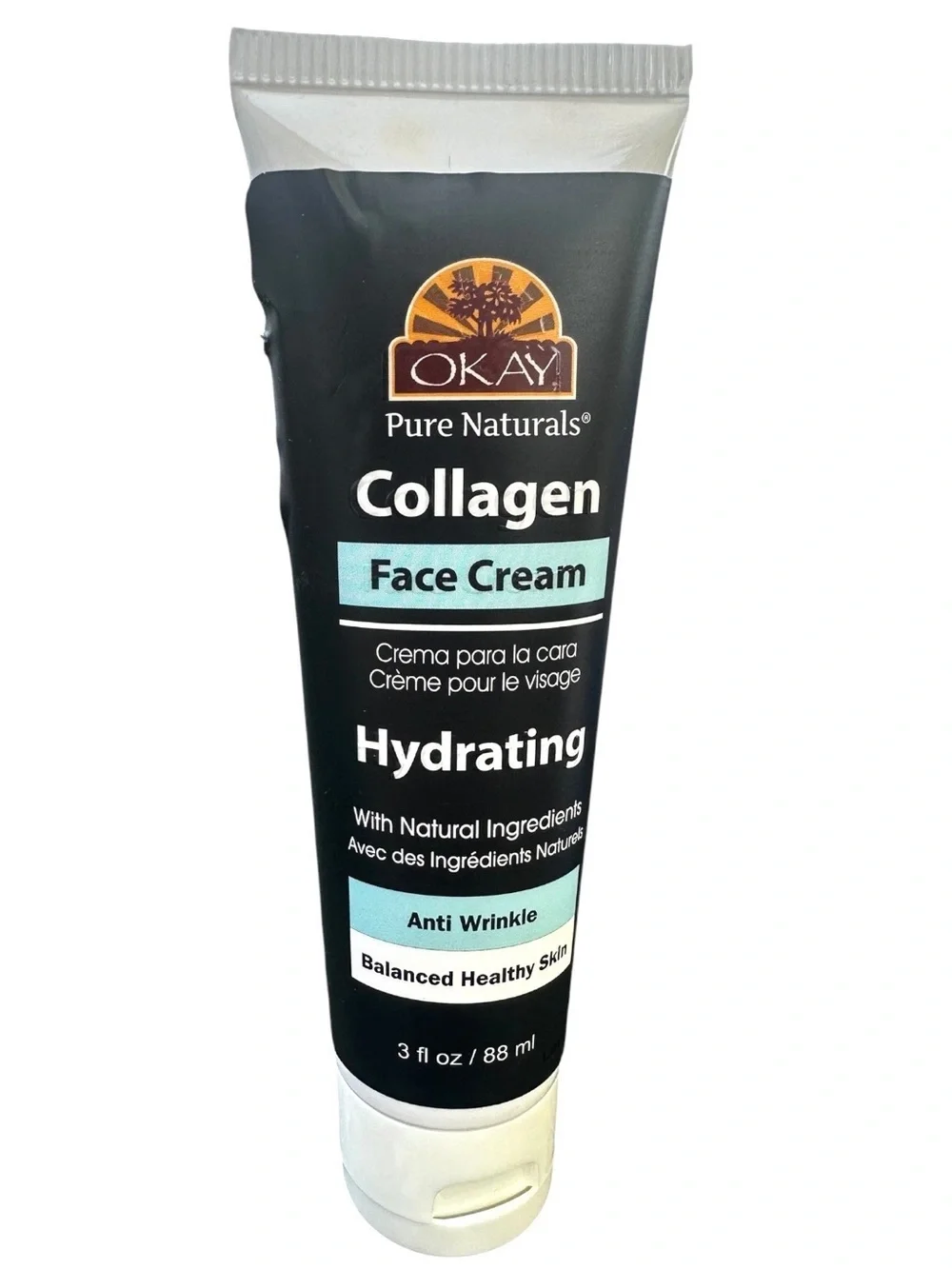 OKAY Men’s Collagen Hydrating Face Cream - Size 3oz